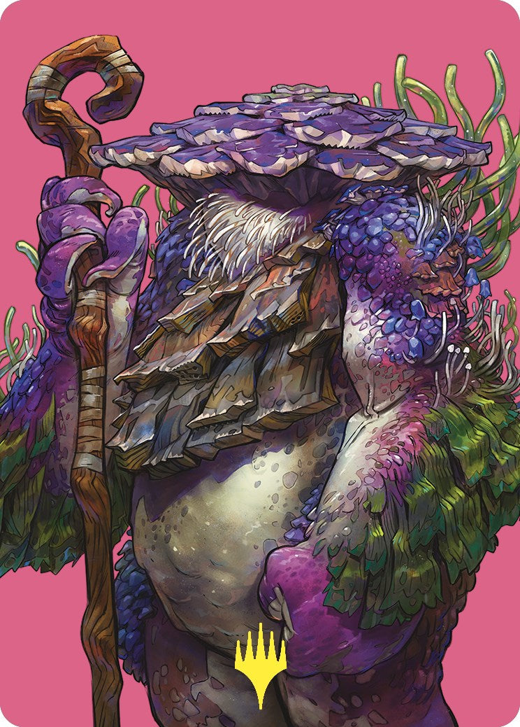 Slimefoot, the Stowaway Art Card (Gold-Stamped) [Commander Masters Art Series] | Local Legends