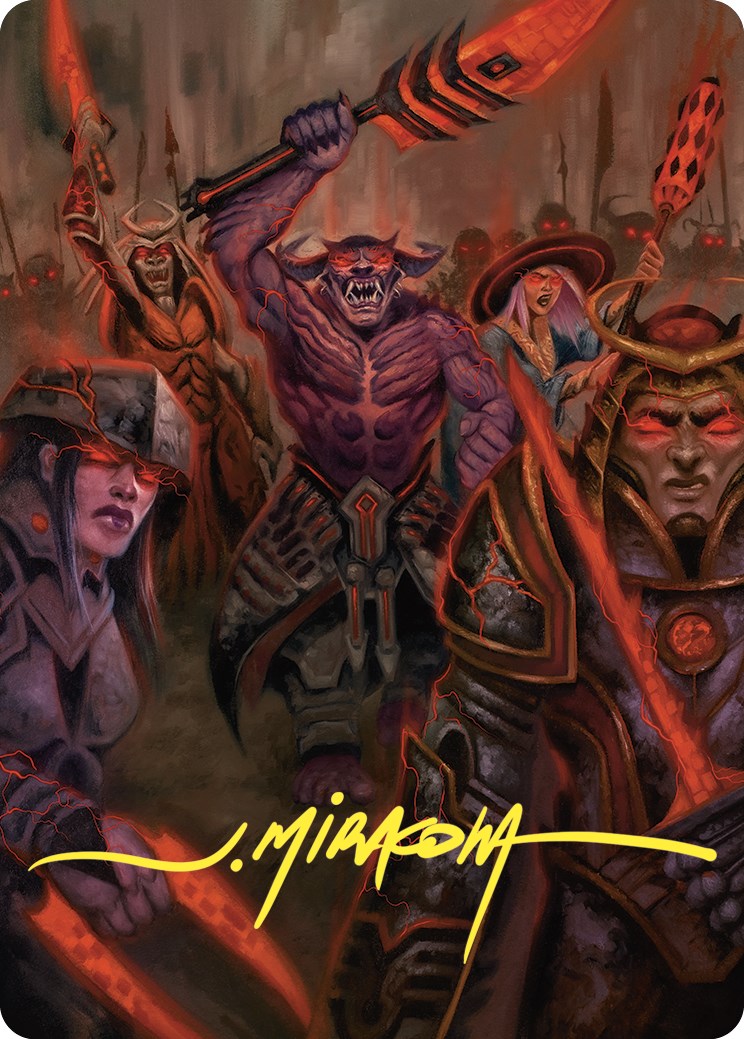 Insurrection Art Card (Gold-Stamped Signature) [Commander Masters Art Series] | Local Legends