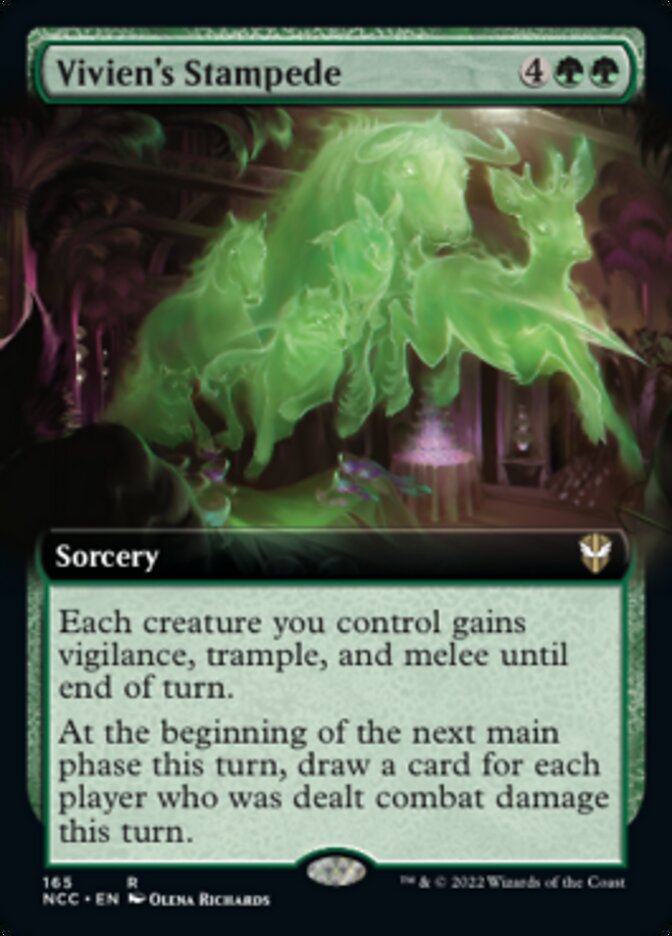 Vivien's Stampede (Extended Art) [Streets of New Capenna Commander] | Local Legends