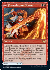 Torrent Sculptor // Flamethrower Sonata [Strixhaven: School of Mages Prerelease Promos] | Golgari Games