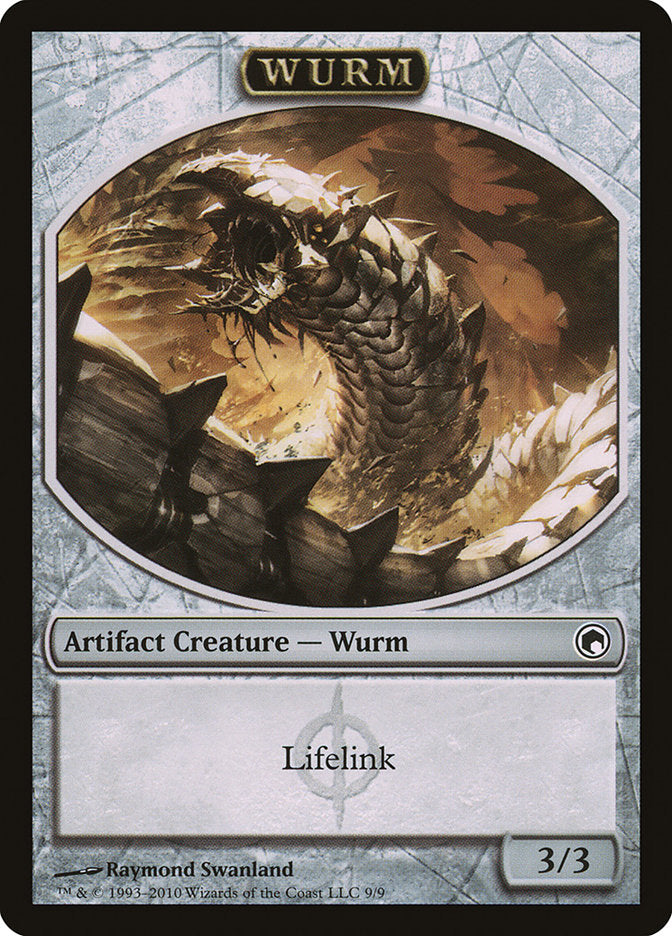 Wurm Token (9/9) [Scars of Mirrodin Tokens] | Golgari Games