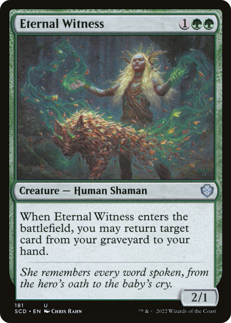 Eternal Witness [Starter Commander Decks] | Local Legends