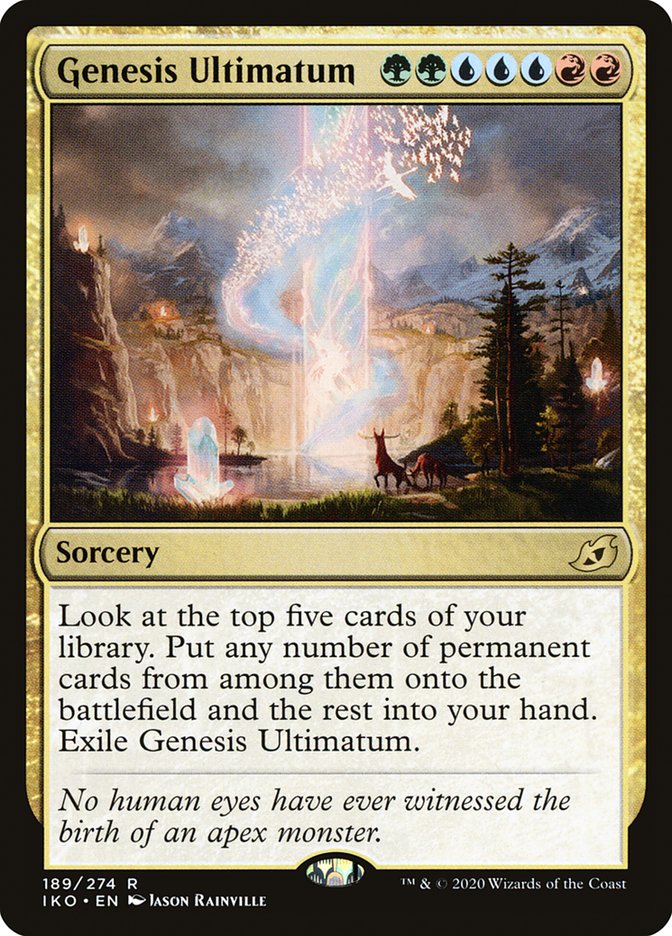 Genesis Ultimatum [Ikoria: Lair of Behemoths] | Local Legends