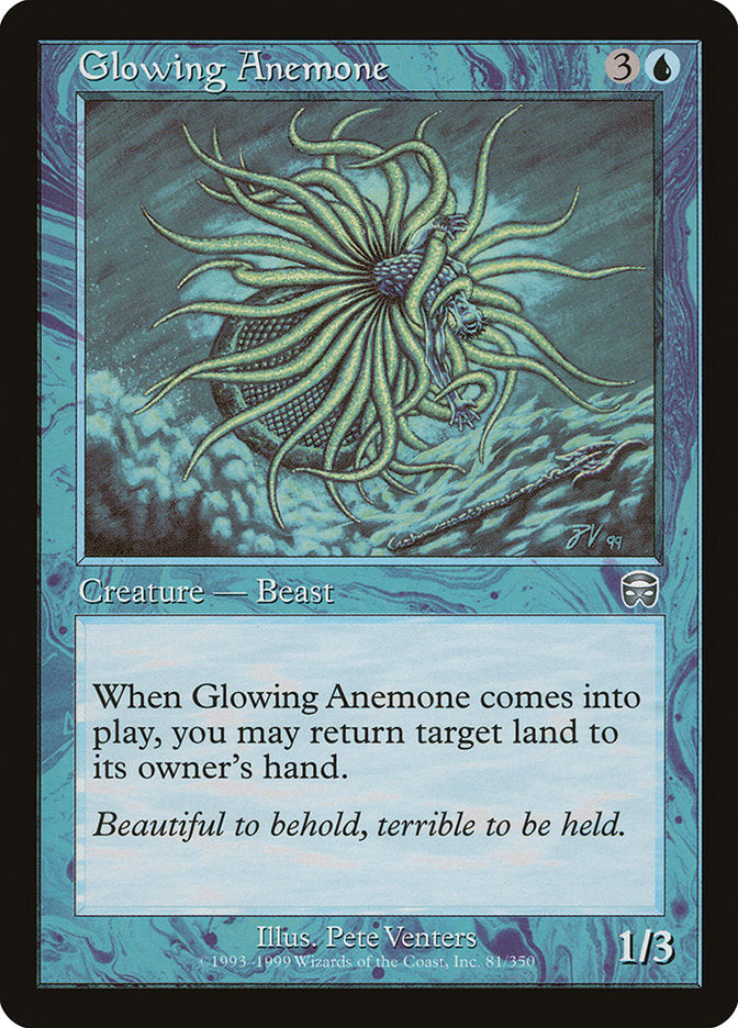 Glowing Anemone [Mercadian Masques] | Local Legends