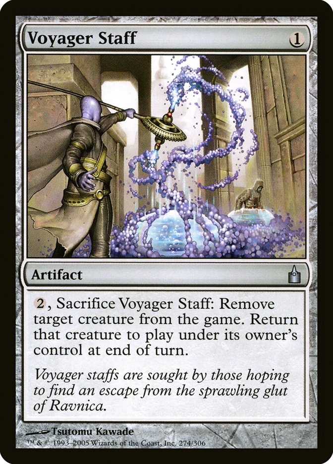 Voyager Staff [Ravnica: City of Guilds] | Golgari Games