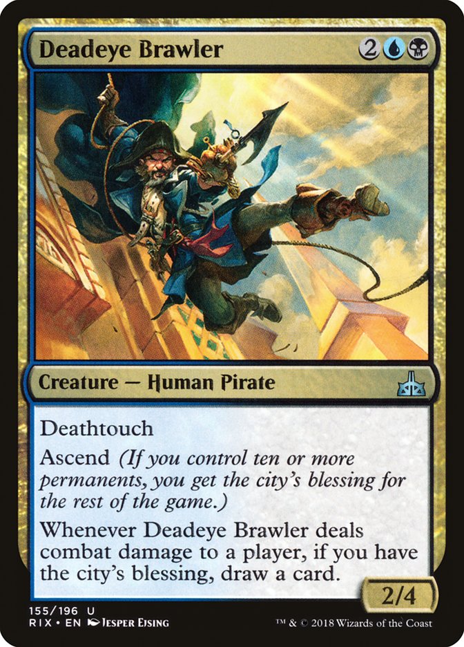 Deadeye Brawler [Rivals of Ixalan] | Local Legends