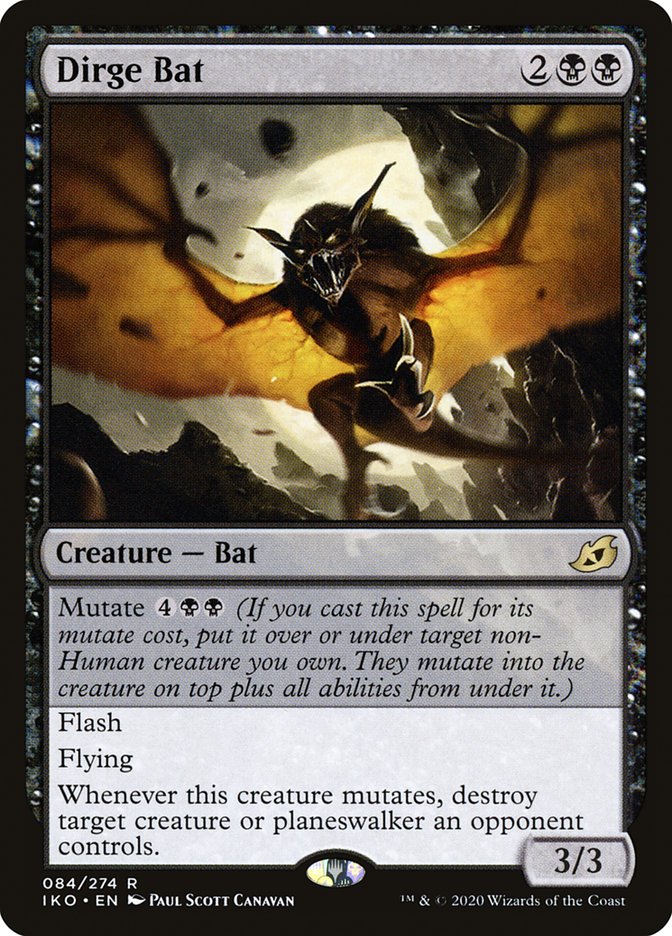 Dirge Bat [Ikoria: Lair of Behemoths] | Local Legends