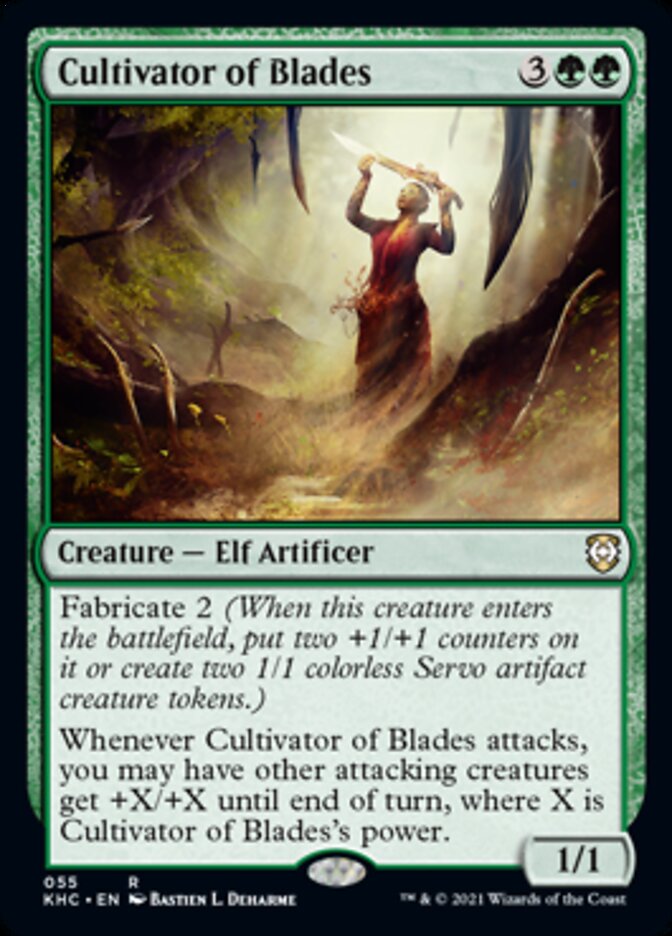 Cultivator of Blades [Kaldheim Commander] | Golgari Games