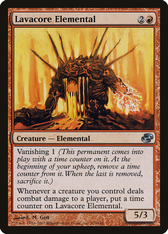 Lavacore Elemental [Planar Chaos] | Golgari Games