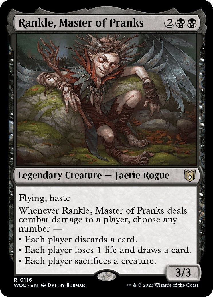 Rankle, Master of Pranks [Wilds of Eldraine Commander] | Local Legends