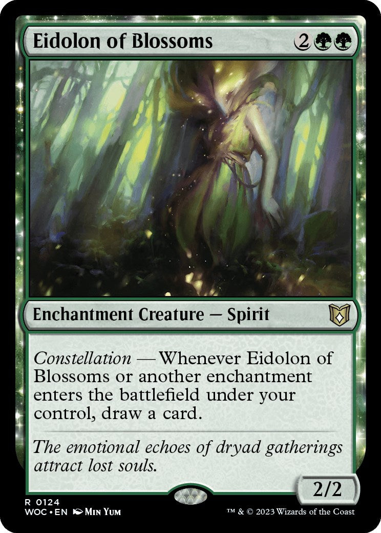 Eidolon of Blossoms [Wilds of Eldraine Commander] | Golgari Games