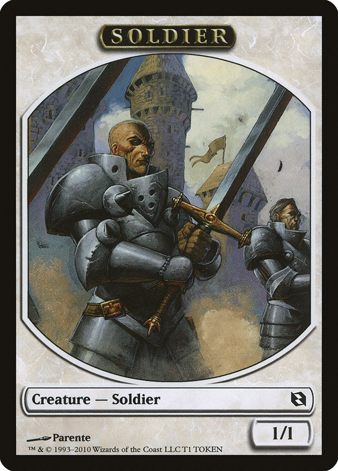 Soldier Token [Duel Decks: Elspeth vs. Tezzeret Tokens] | Local Legends