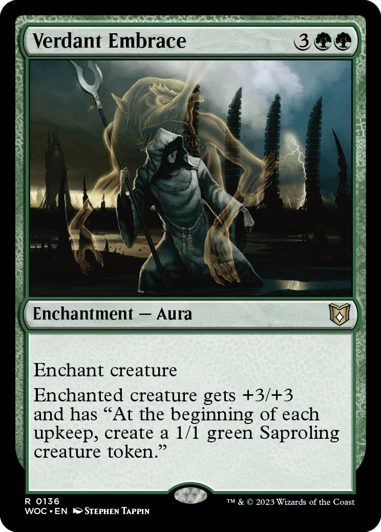 Verdant Embrace [Wilds of Eldraine Commander] | Golgari Games