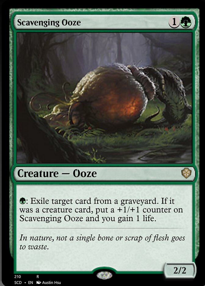 Scavenging Ooze [Starter Commander Decks] | Local Legends