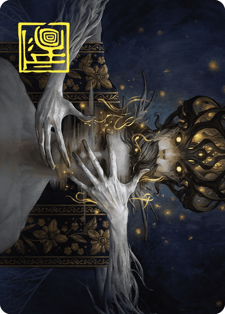 Ego Drain Art Card (Gold-Stamped Signature) [Wilds of Eldraine Art Series] | Local Legends
