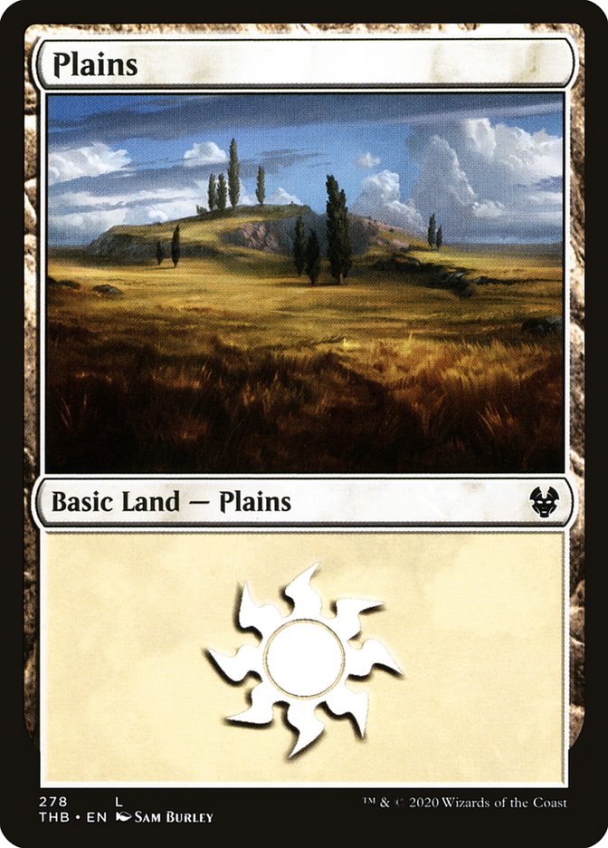 Plains (278) [Theros Beyond Death] | Golgari Games