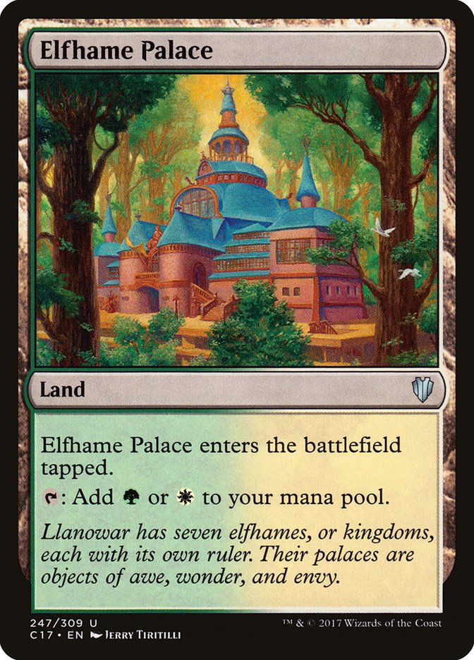Elfhame Palace [Commander 2017] | Local Legends