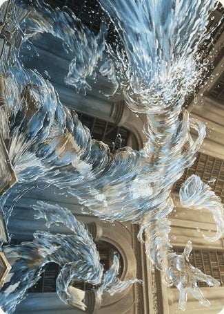 Splashy Spellcaster Art Card [Wilds of Eldraine Art Series] | Golgari Games