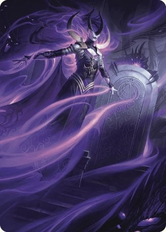 Ashiok, Wicked Manipulator Art Card (10/81) [Wilds of Eldraine Art Series] | Golgari Games