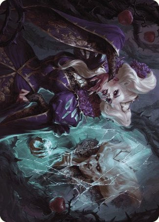 Conceited Witch Art Card [Wilds of Eldraine Art Series] | Golgari Games