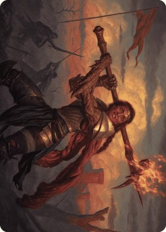 Imodane, the Pyrohammer Art Card [Wilds of Eldraine Art Series] | Golgari Games