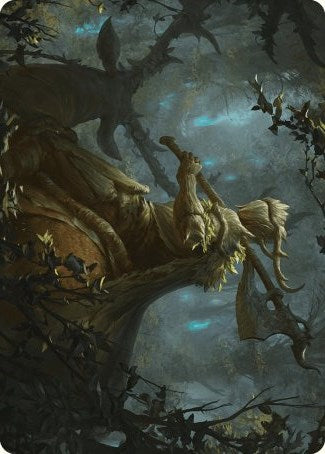 Verdant Outrider Art Card [Wilds of Eldraine Art Series] | Golgari Games