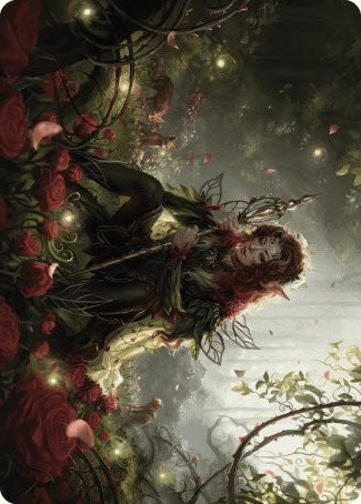 Yenna, Redtooth Regent Art Card [Wilds of Eldraine Art Series] | Golgari Games