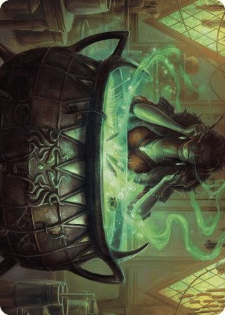 Agatha's Soul Cauldron Art Card [Wilds of Eldraine Art Series] | Golgari Games