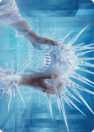 Hylda's Crown of Winter Art Card [Wilds of Eldraine Art Series] | Local Legends