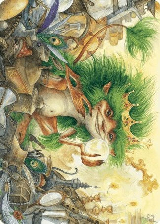 Knickknack Ouphe Art Card [Wilds of Eldraine Art Series] | Golgari Games