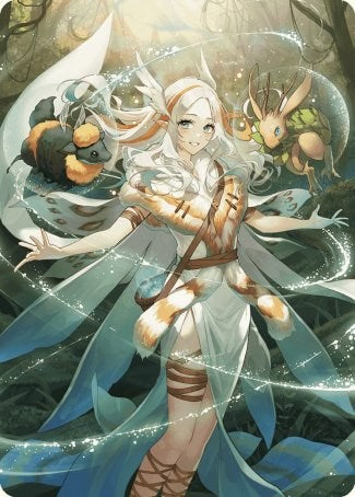 Karmic Justice Anime Art Card [Wilds of Eldraine Art Series] | Golgari Games