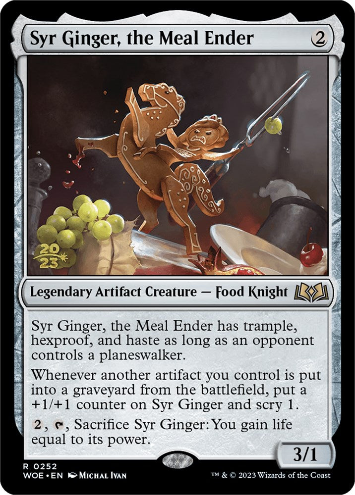 Syr Ginger, the Meal Ender [Wilds of Eldraine Prerelease Promos] | Golgari Games