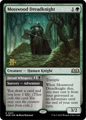 Mosswood Dreadknight // Dread Whispers [Wilds of Eldraine Prerelease Promos] | Golgari Games