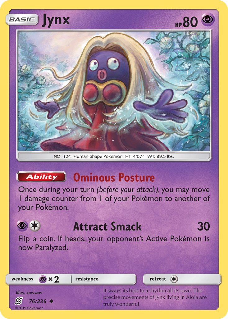 Jynx (76/236) [Sun & Moon: Unified Minds] | Golgari Games