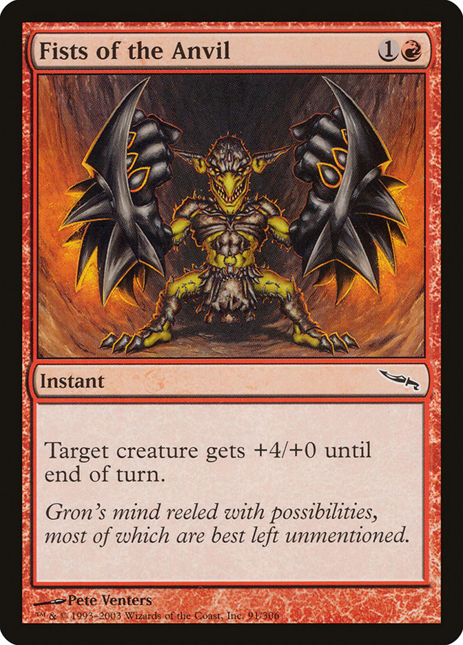 Fists of the Anvil [Mirrodin] | Local Legends
