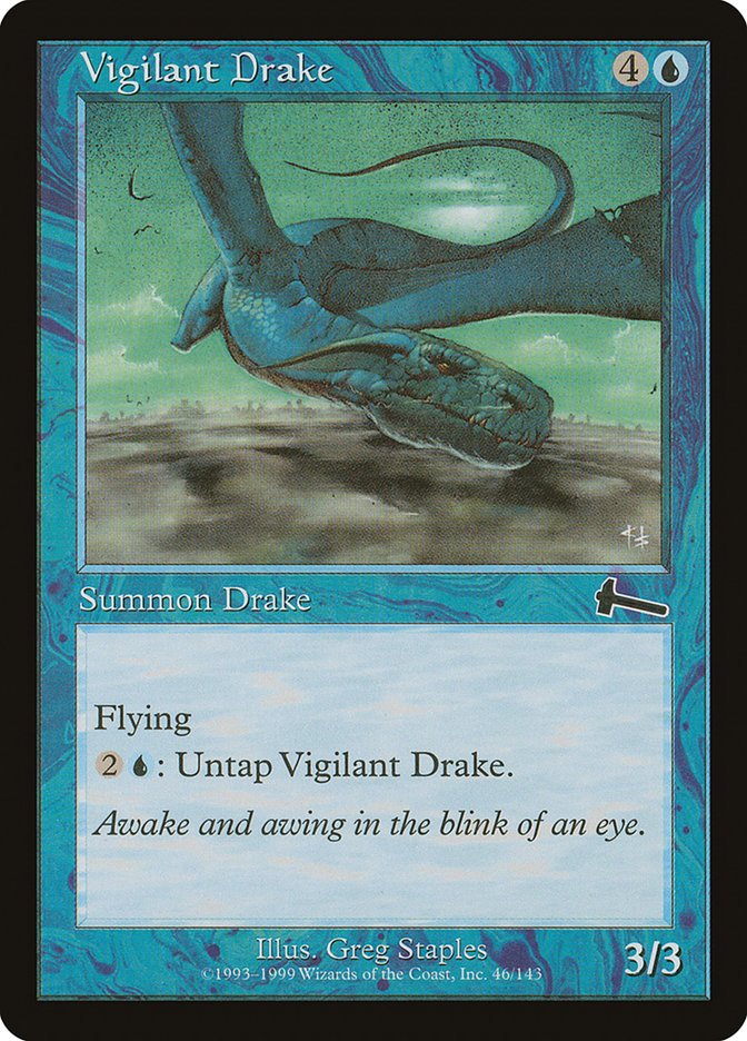 Vigilant Drake [Urza's Legacy] | Local Legends