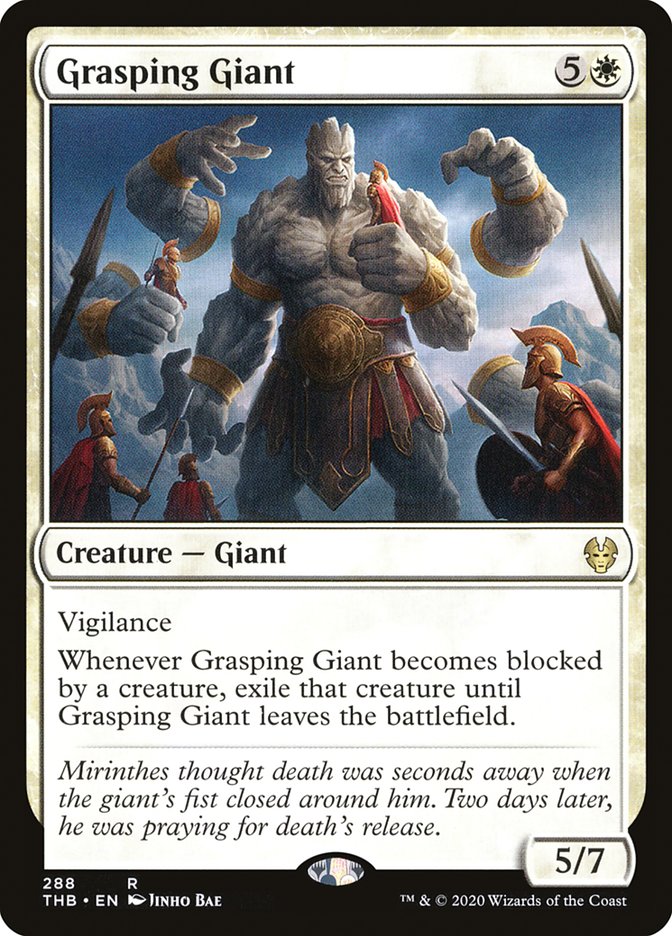 Grasping Giant [Theros Beyond Death] | Local Legends
