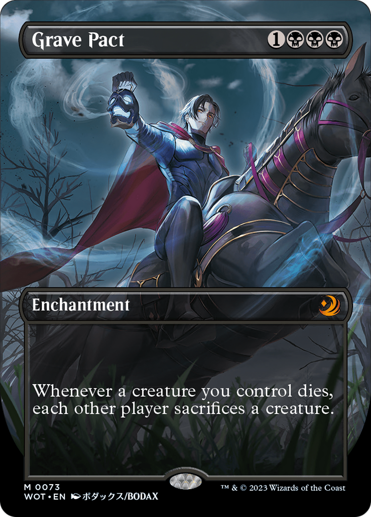 Grave Pact (Anime Borderless) [Wilds of Eldraine: Enchanting Tales] | Local Legends