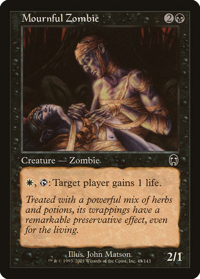 Mournful Zombie [Apocalypse] | Local Legends