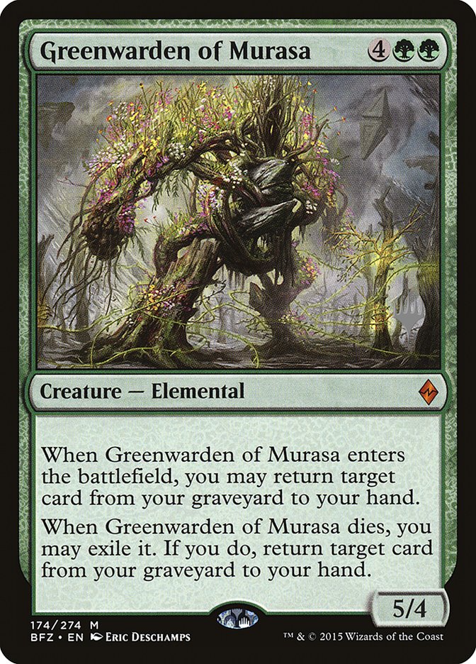 Greenwarden of Murasa (Promo Pack) [Battle for Zendikar Promos] | Golgari Games