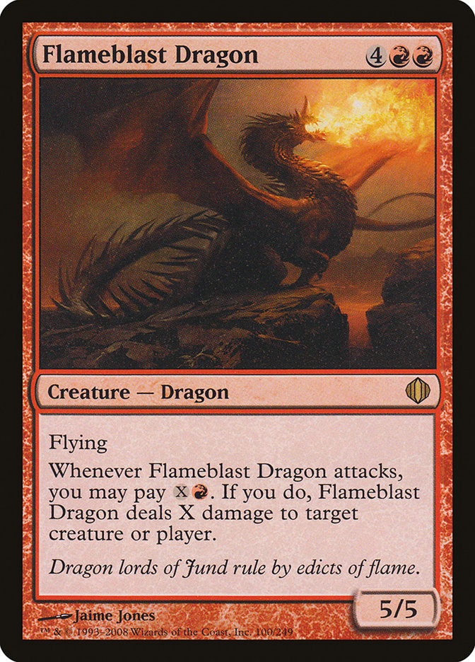 Flameblast Dragon [Shards of Alara] | Local Legends