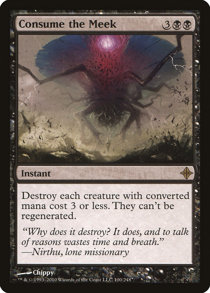 Consume the Meek [Rise of the Eldrazi] | Local Legends