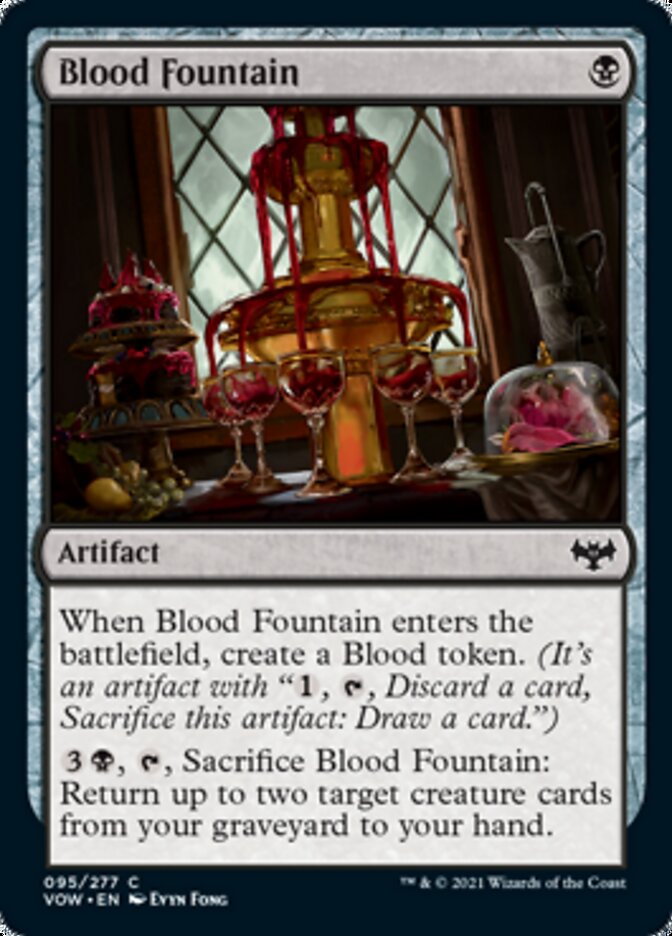 Blood Fountain [Innistrad: Crimson Vow] | Local Legends