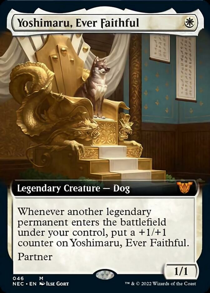 Yoshimaru, Ever Faithful (Extended Art) [Kamigawa: Neon Dynasty Commander] | Local Legends
