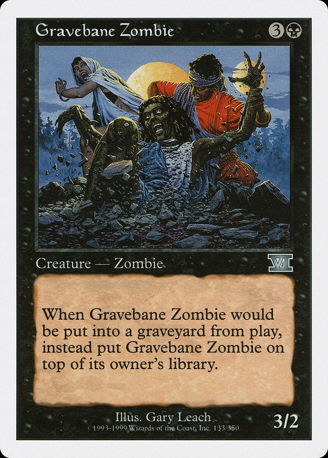 Gravebane Zombie [Classic Sixth Edition] | Golgari Games