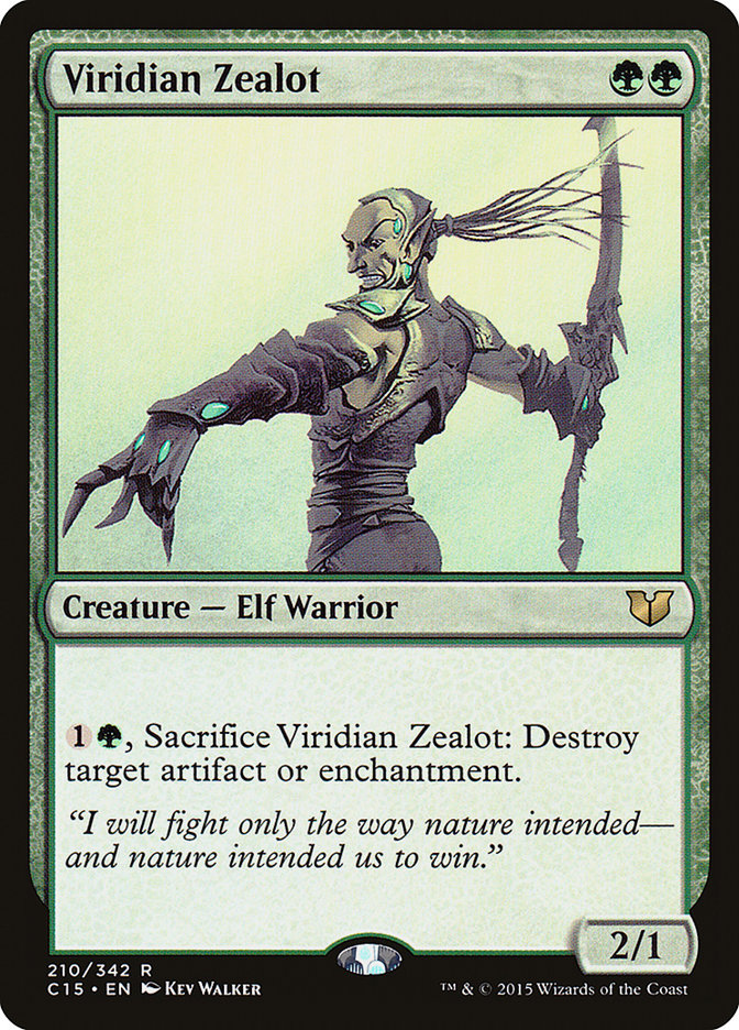 Viridian Zealot [Commander 2015] | Local Legends