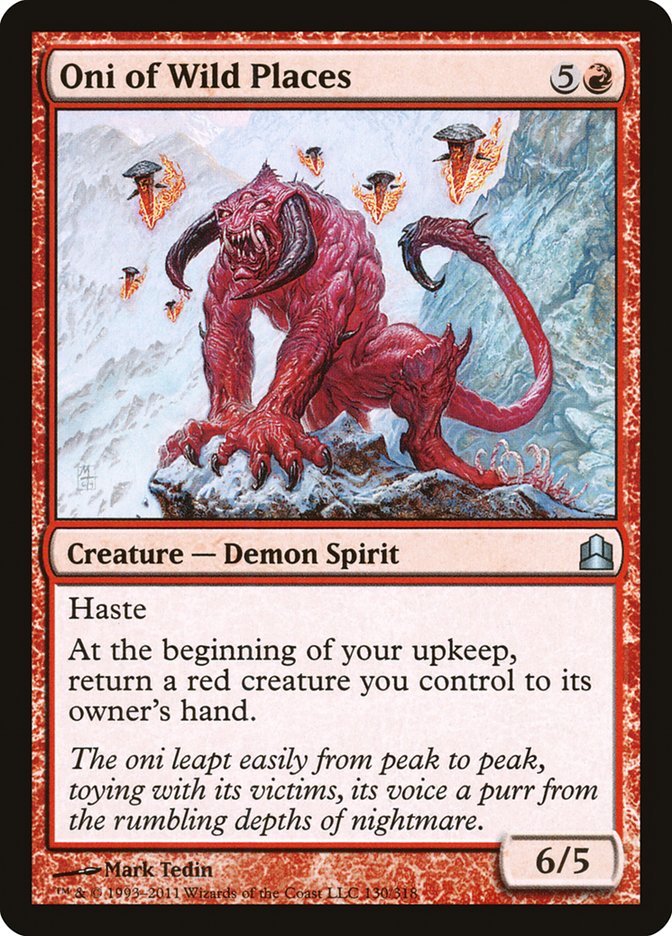 Oni of Wild Places [Commander 2011] | Local Legends