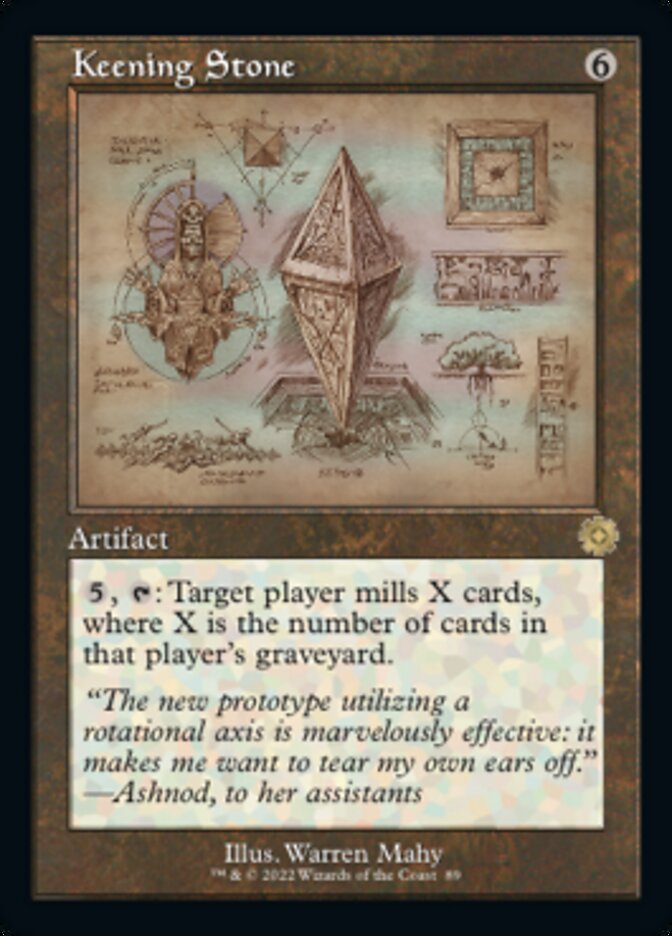 Keening Stone (Retro Schematic) [The Brothers' War Retro Artifacts] | Local Legends