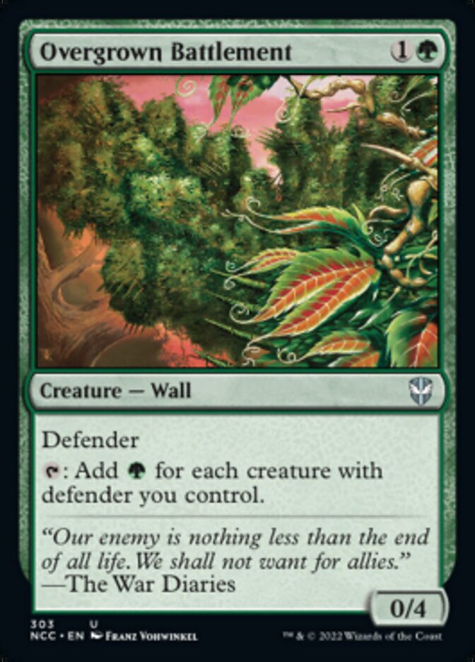 Overgrown Battlement [Streets of New Capenna Commander] | Local Legends