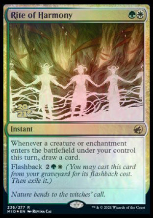 Rite of Harmony [Innistrad: Midnight Hunt Prerelease Promos] | Local Legends